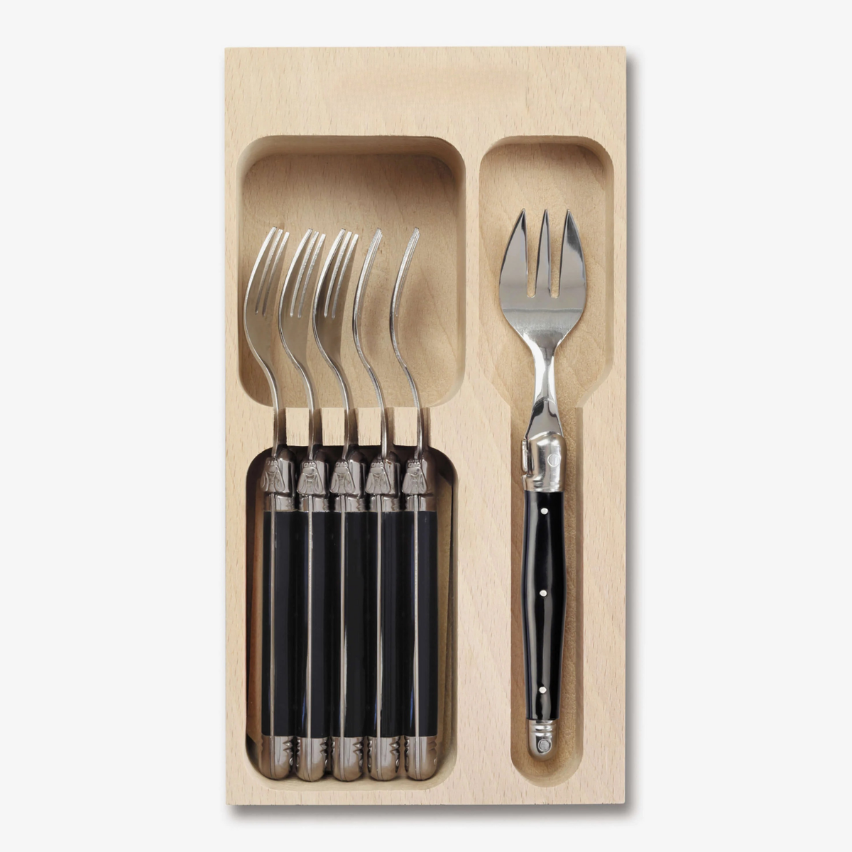 Cake Fork Set in Tray