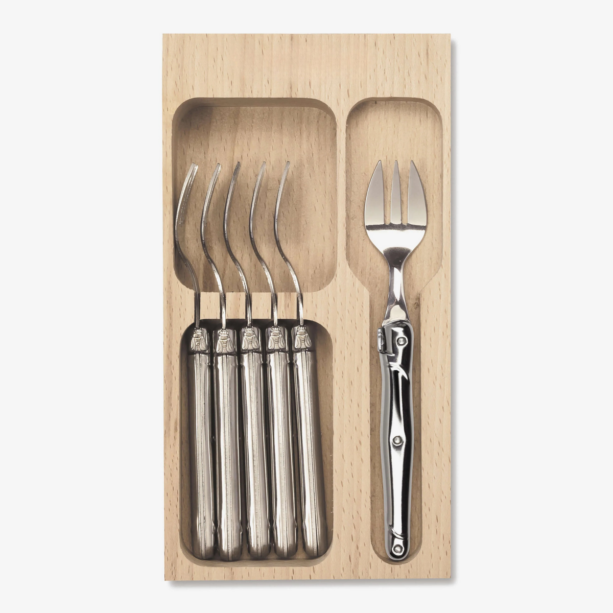 Cake Fork Set in Tray