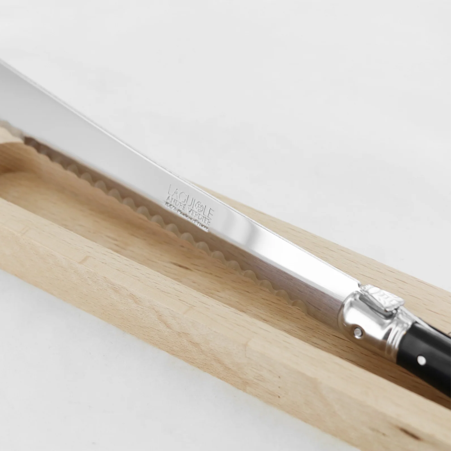 Bread Knife in a Tray