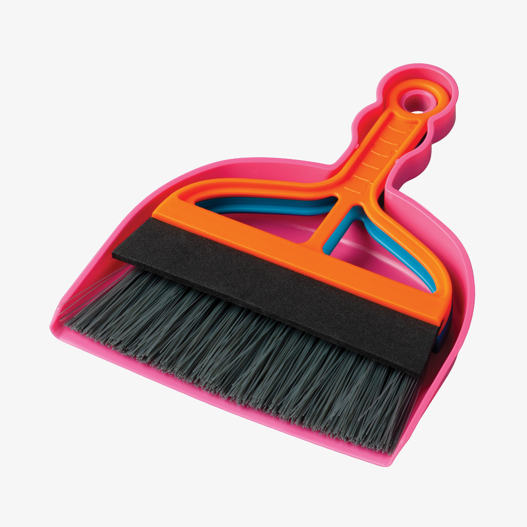 Mini Dustpan, Brush and Squeegee Set