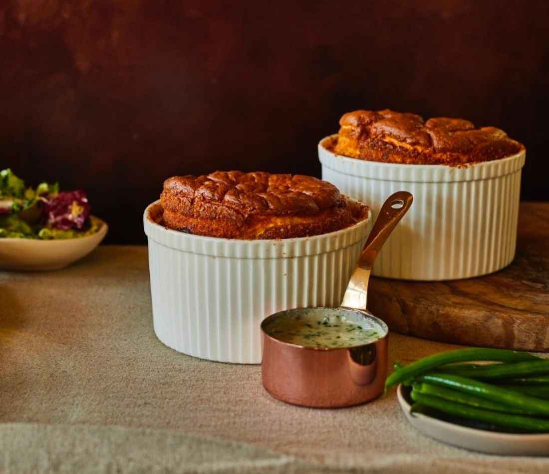Porcelain Souffle Dish, Available in 3 Sizes