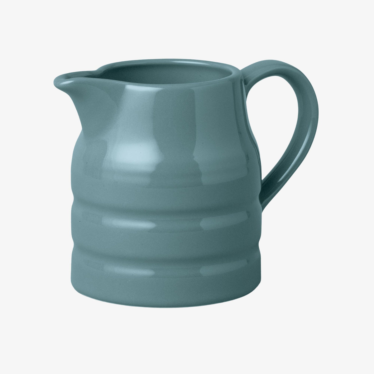 Coloured Glaze Churn Jug, 1 Pint
