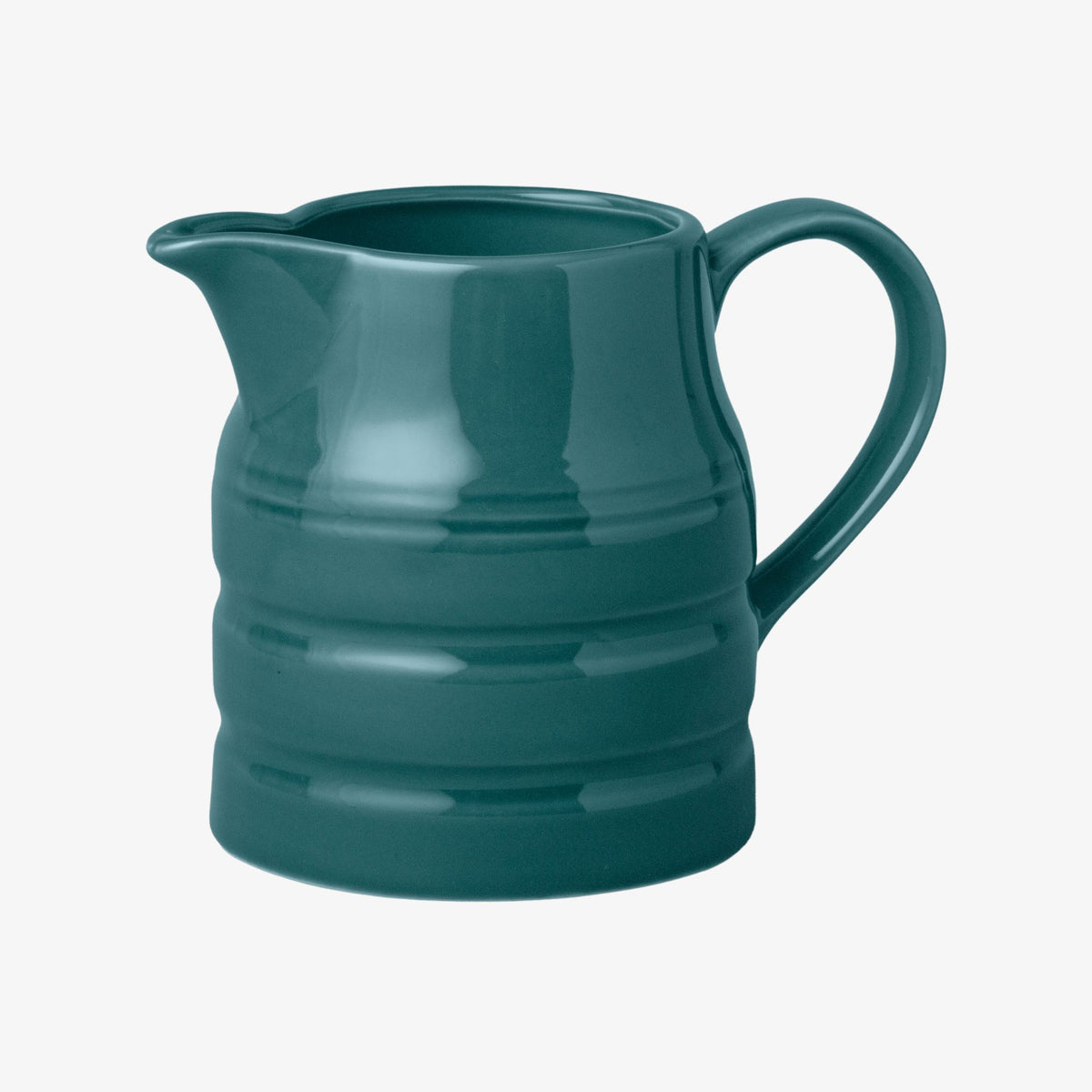 Coloured Glaze Churn Jug, 1 Pint