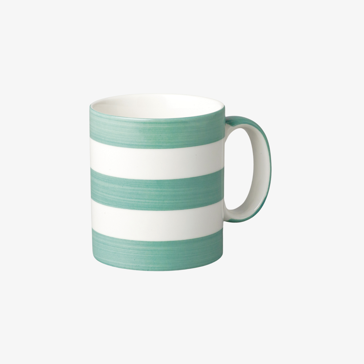 Hand Decorated, Large 1 Pint Mug, Stripe