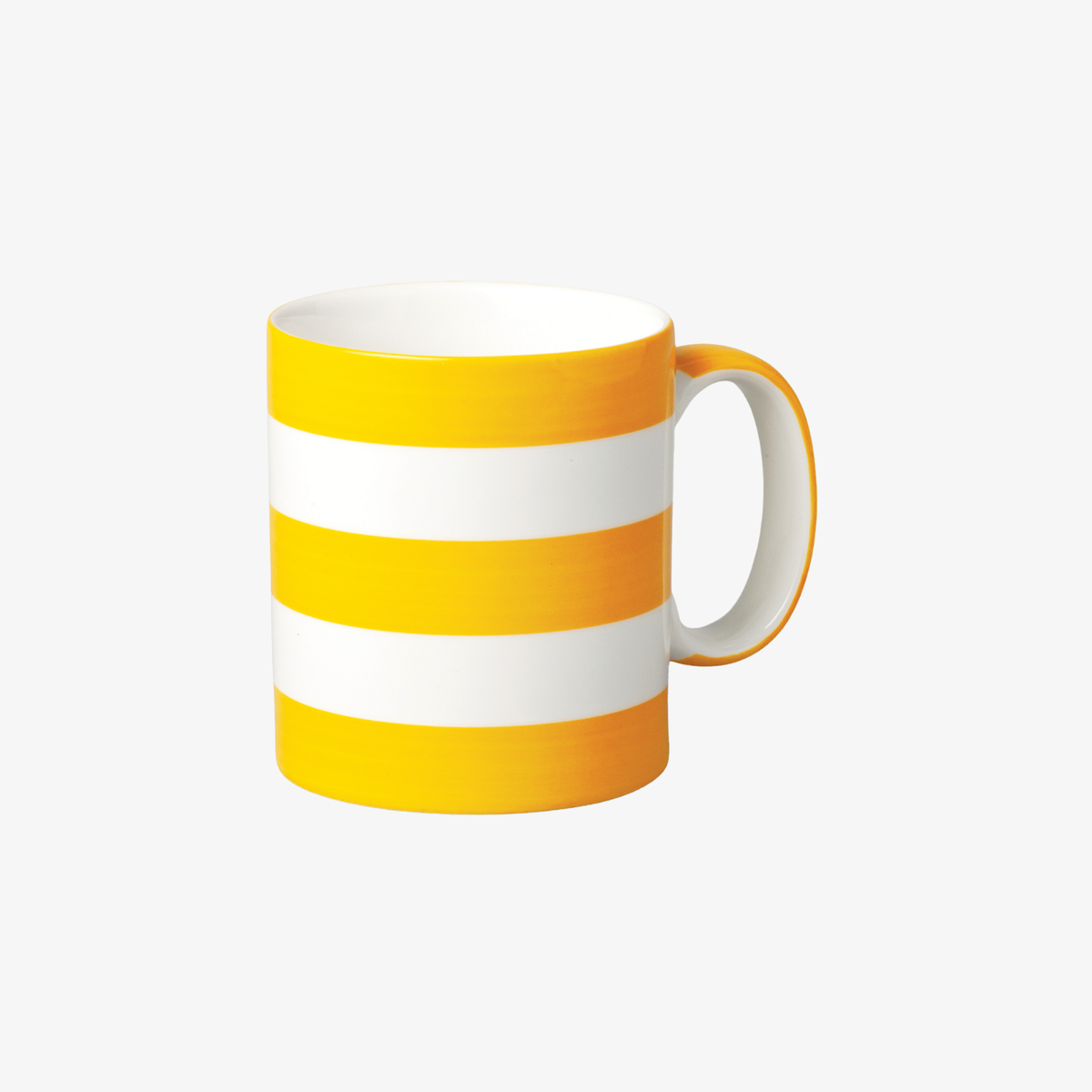 Hand Decorated, Large 1 Pint Mug, Stripe