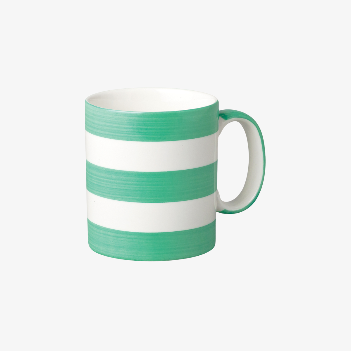 Hand Decorated, Large 1 Pint Mug, Stripe