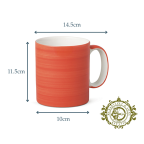 Hand Decorated , Large 1 Pint Mug, Solid