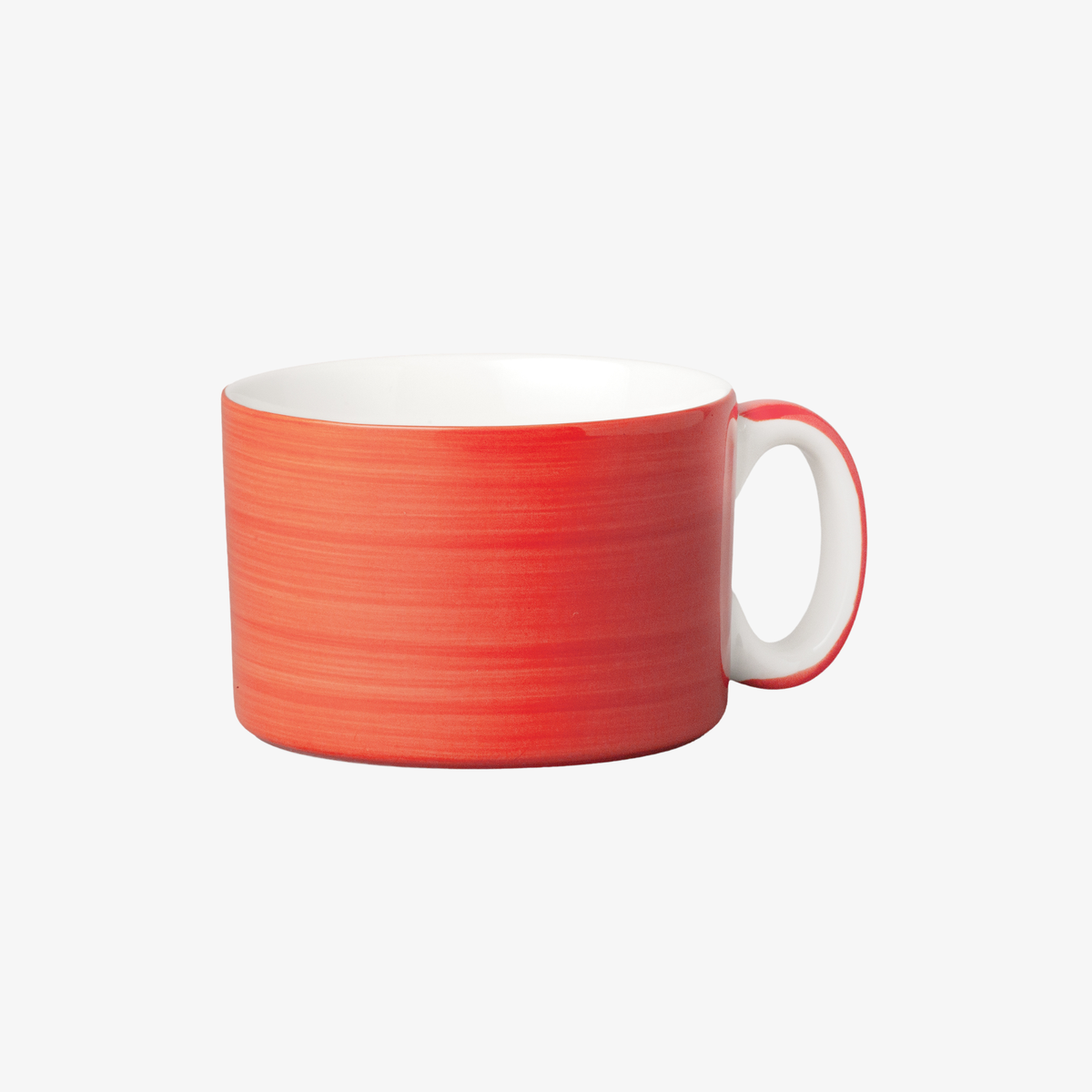 Hand Decorated, Wide & Low Mug, Solid