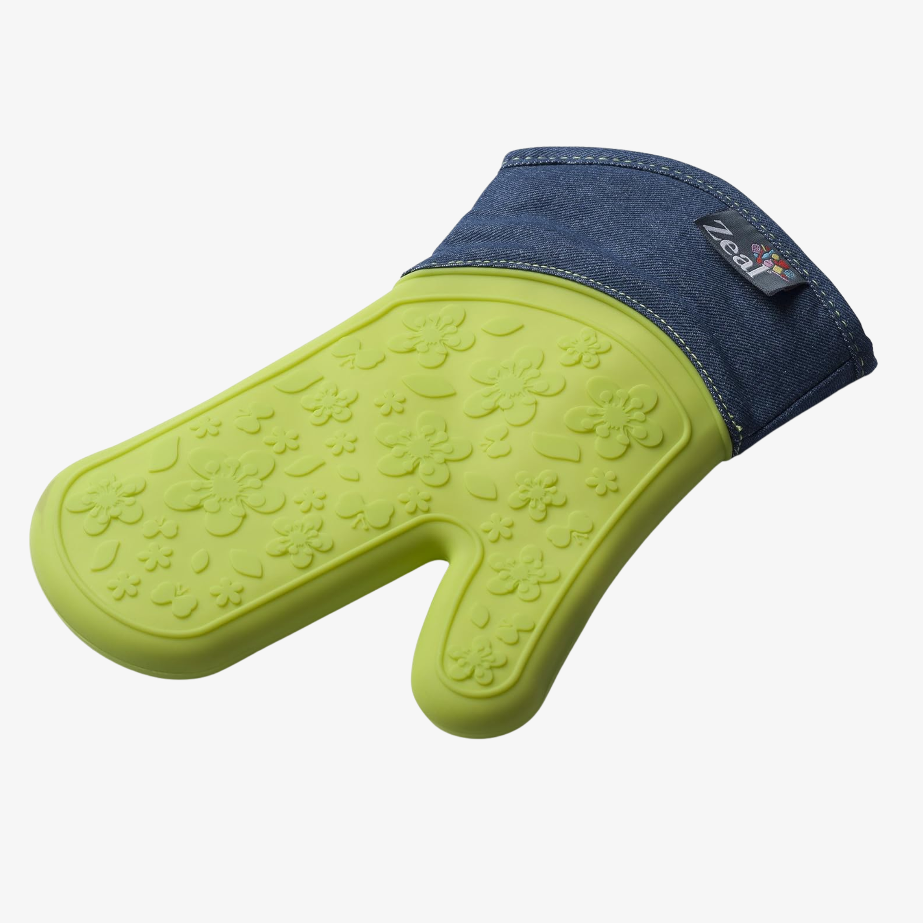 Steam Stop™ Silicone Single Oven Glove, Demin