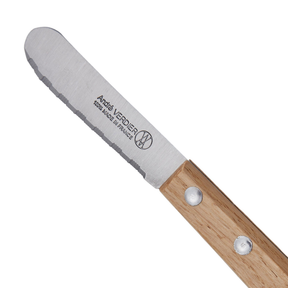 Prepa Culi Butter Knife Spreader with Varnished Oak Handle