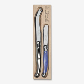 Cheese and Butter Knife Set in Tray