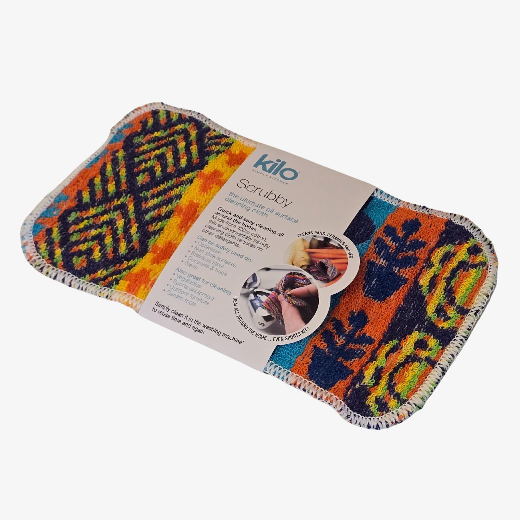 Eco Cleaning Scrubby Cloth, Jumbo