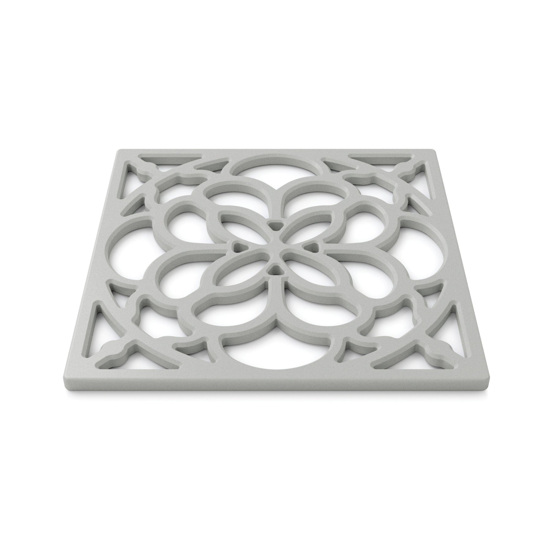 Square Silicone Heritage Hot Mat Trivet, 18cm