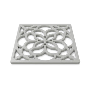 Square Silicone Heritage Hot Mat Trivet, 18cm