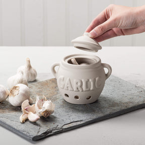 Ceramic Garlic Storage Pot