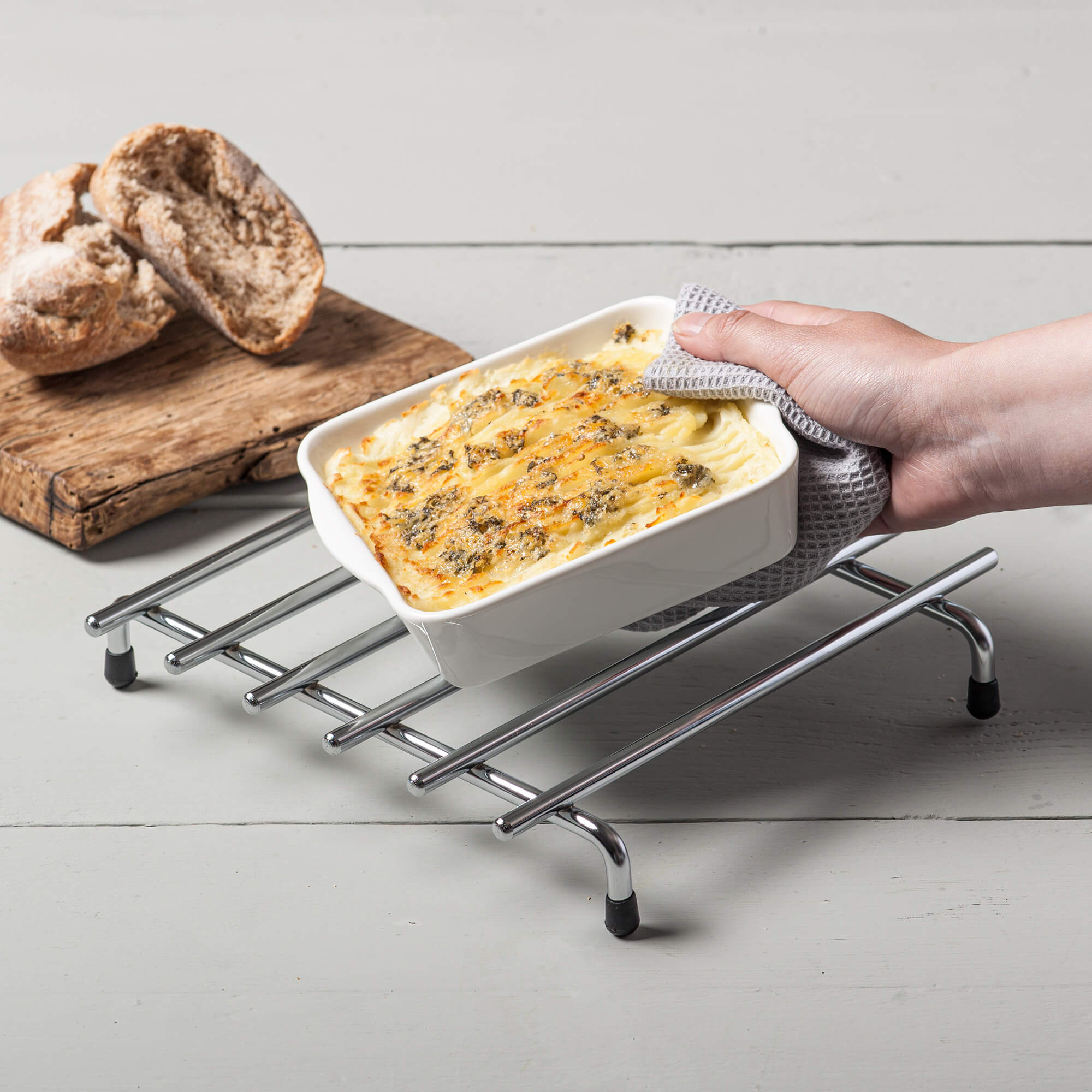 Kilo Deluxe Chrome Trivet