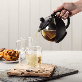 Glass Teapot with Infuser, 2 & 4 Cup