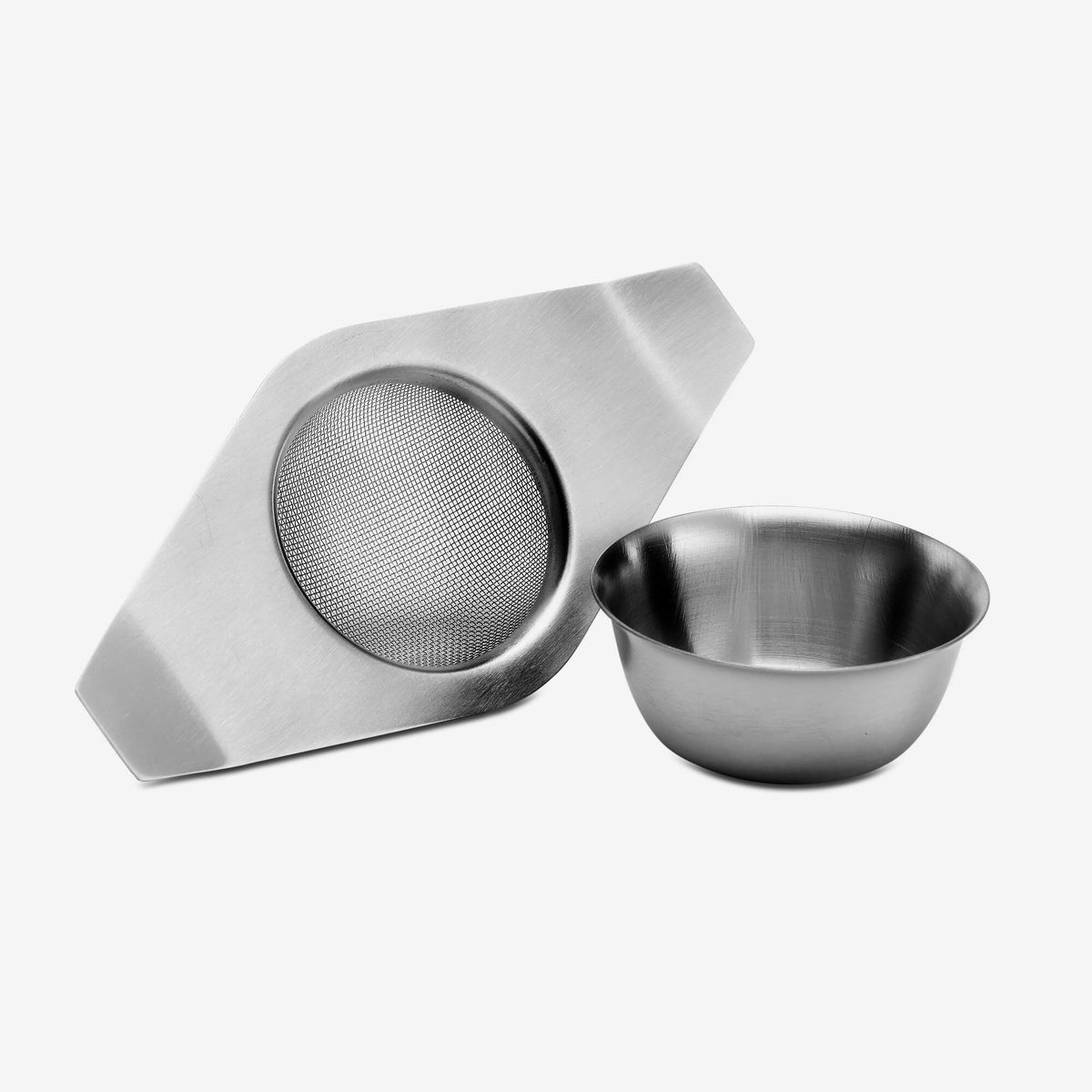 Double Armed Tea Strainer, Stainless Steel