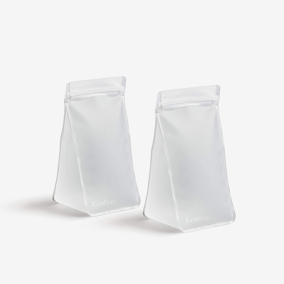 EcoBagz™ Reusable Food Storage Bags, Tall, 1L, Set of 2