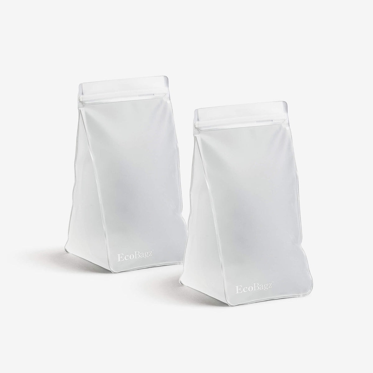 EcoBagz™ Reusable Food Storage Bags, Tall, 1.5L, Set of 2