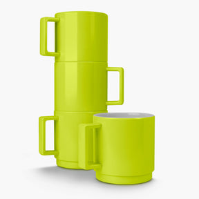 Melamine Stacking Mugs, Set of 4, 250ml