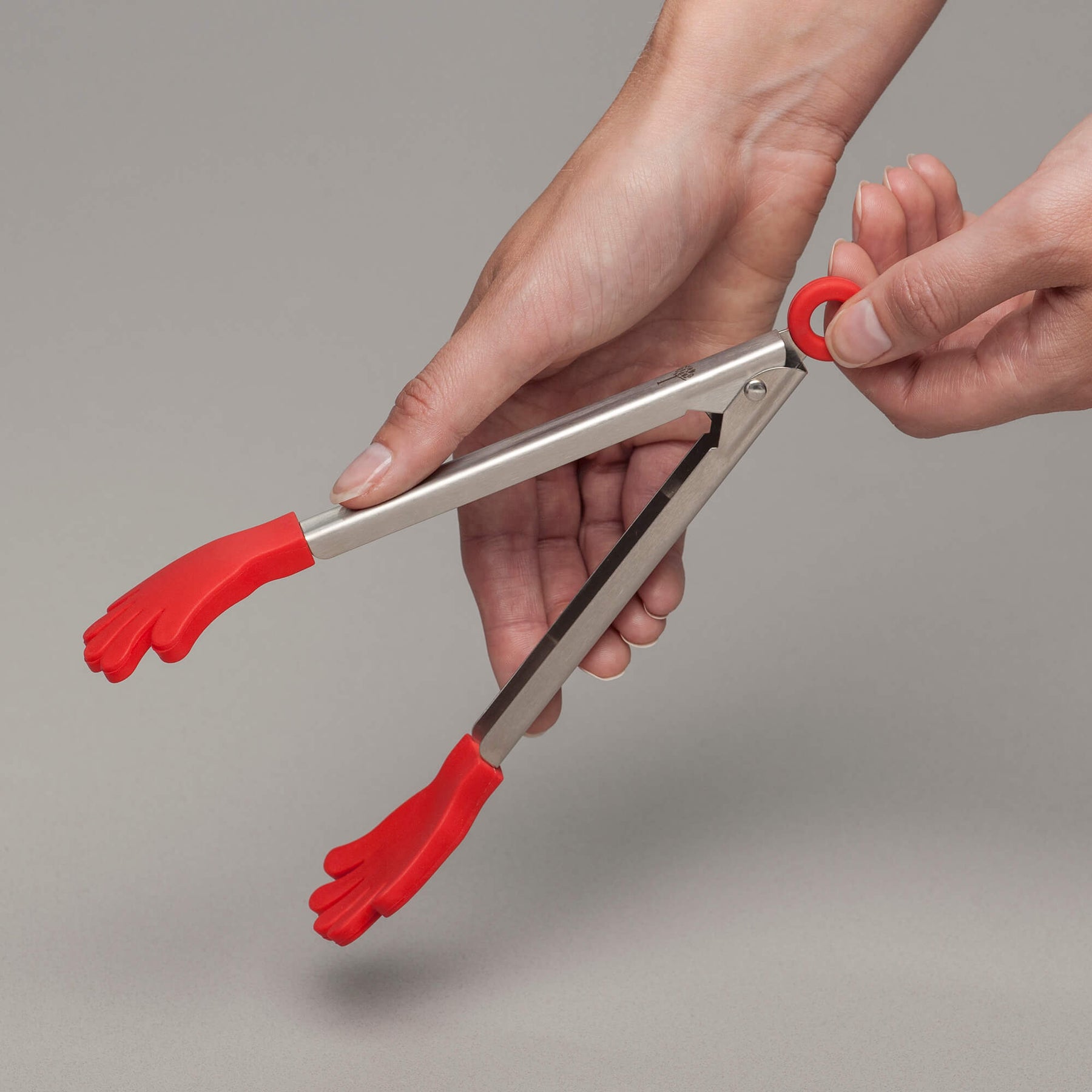 Silicone Handy Small Tongs, 21cm