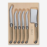 Cheese Knife & Cleaver Set in Tray