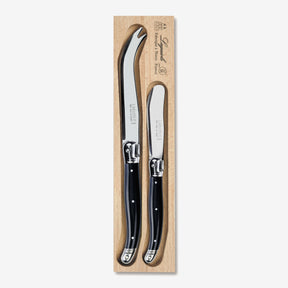Cheese and Butter Knife Set in Tray