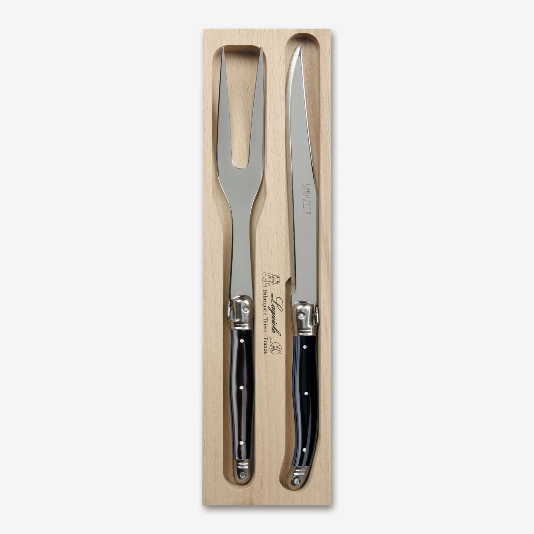 Carving Set in a Tray