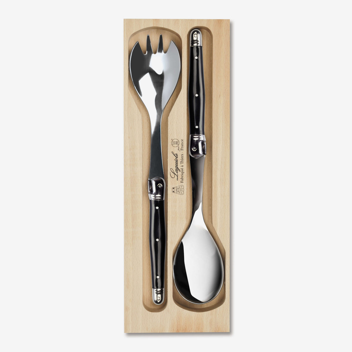 Salad Server Set in a Tray