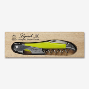 Waiters Friend Bottle Opener/Corkscrew in Wooden Tray