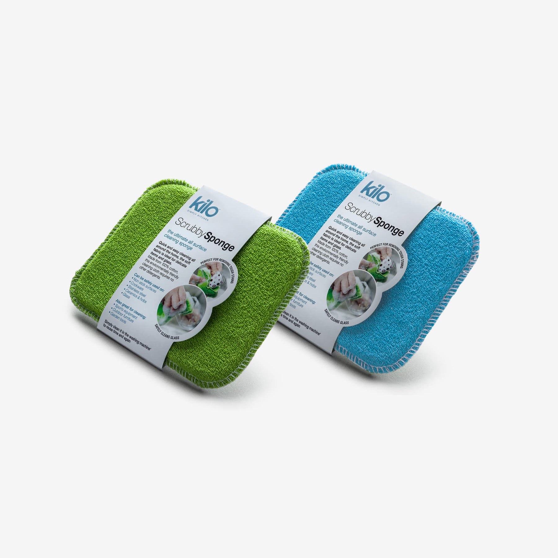 Padded Eco Scrubby Cleaning Cloth Set of 2 (L50 x2)