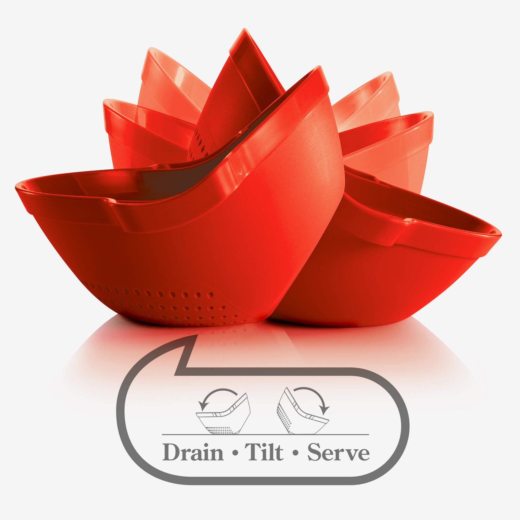 Drain & Serve™ Colander