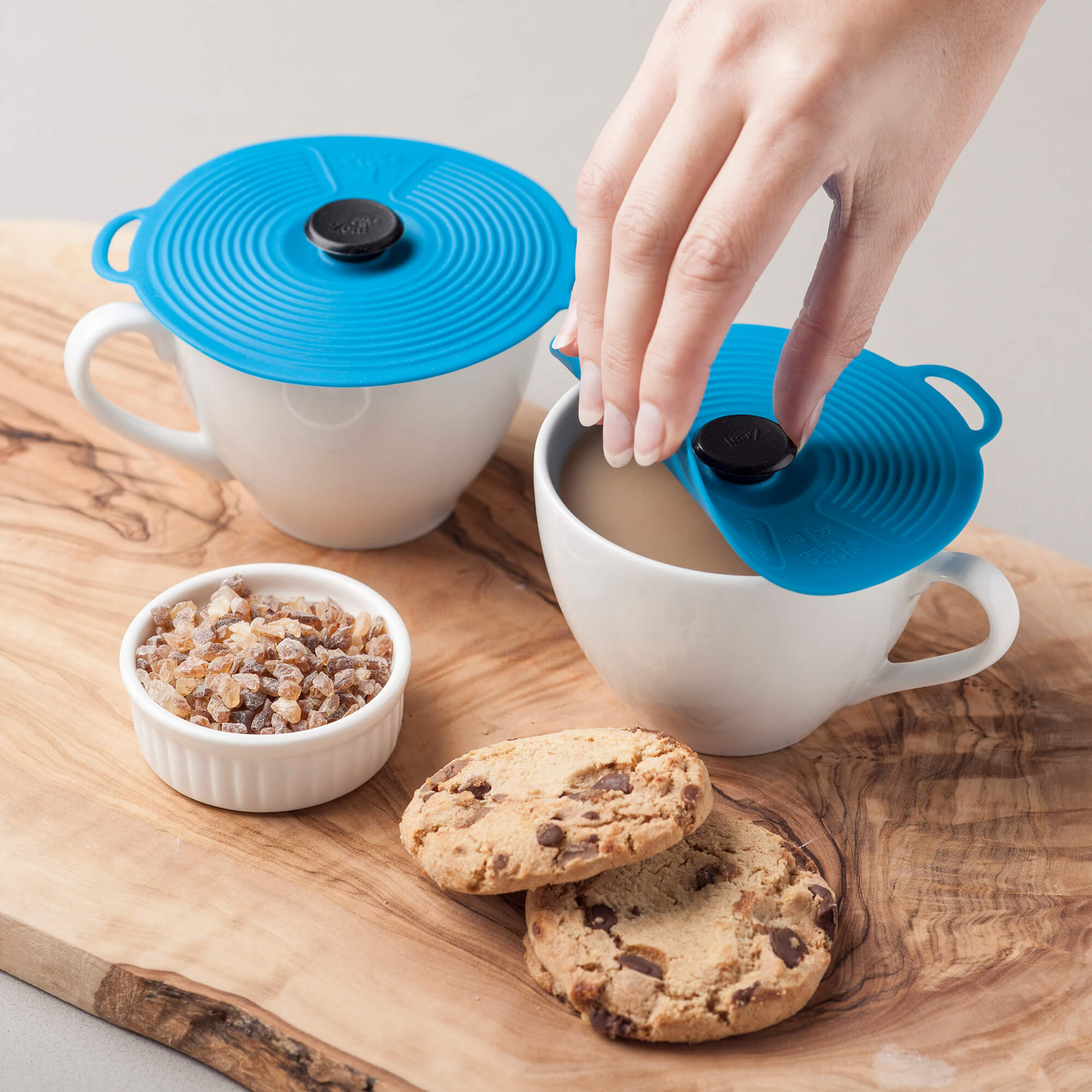 Zeal small silicone drinks lids