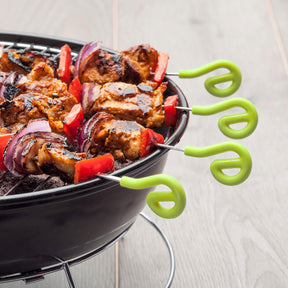 Skewers with Silicone Top, Set of 4, Available in 2 Sizes