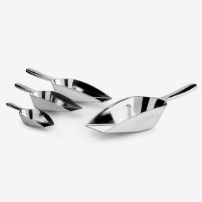 Aluminium Serving Scoops, Set of 4