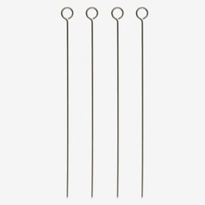 Stainless Steel Skewers, Set of 4, Available in 3 Sizes