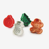 Christmas Cookie Cutters, Set of 4