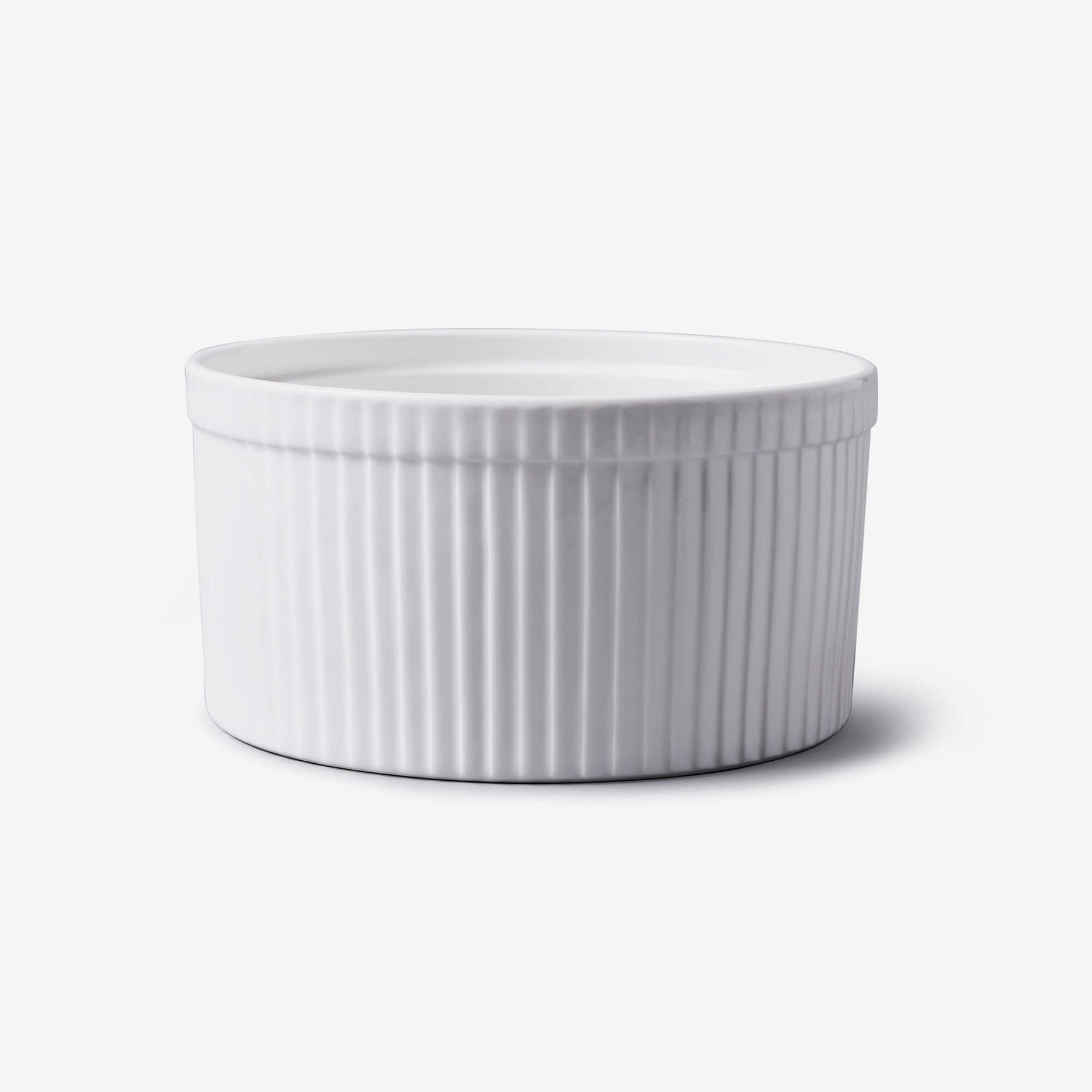 Porcelain Souffle Dish, Available in 3 Sizes