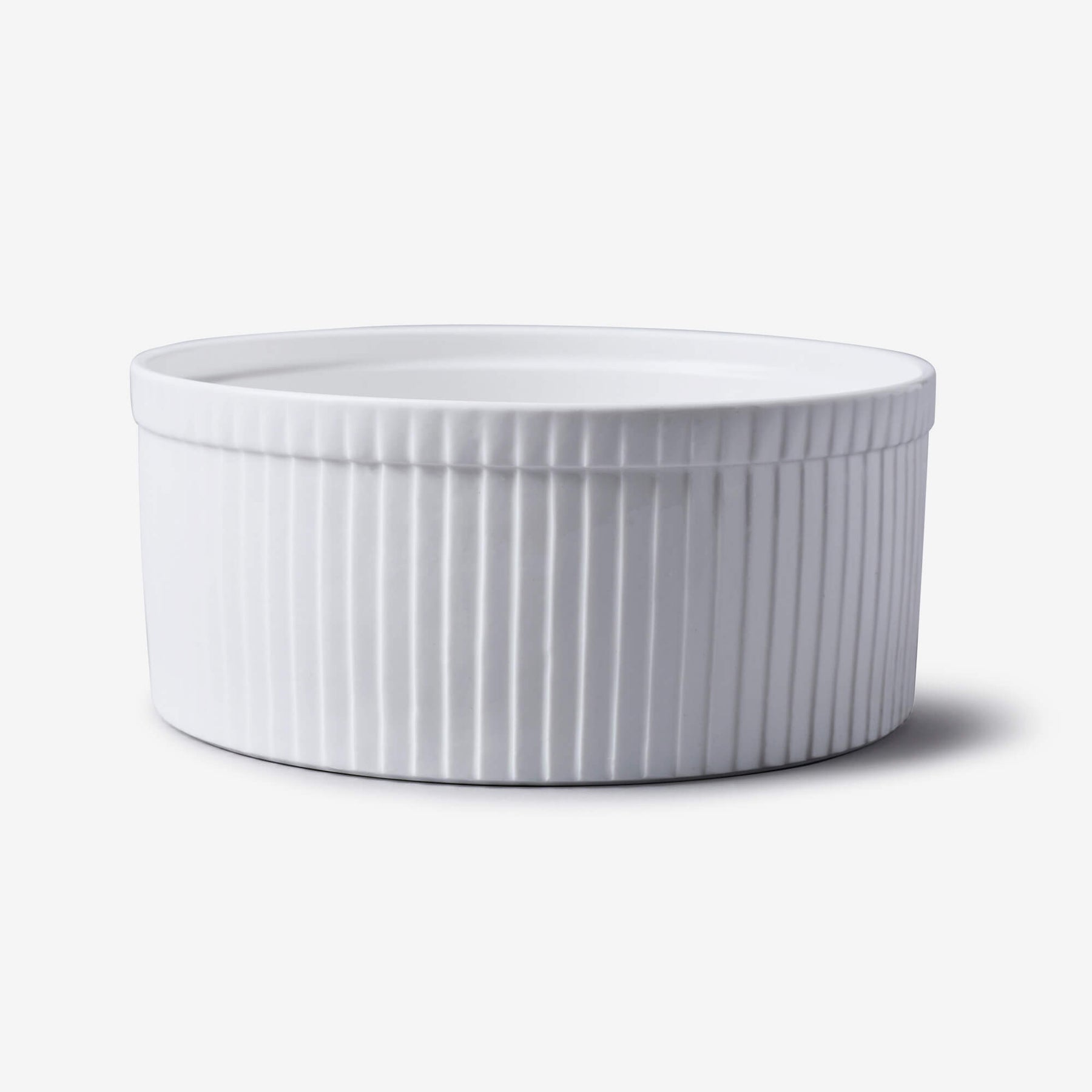 Porcelain Souffle Dish, Available in 3 Sizes