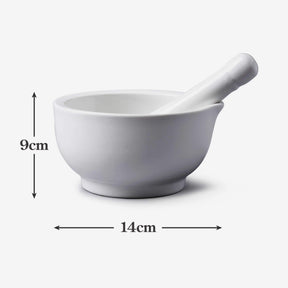 Porcelain Mortar & Pestle, Available in 3 Sizes