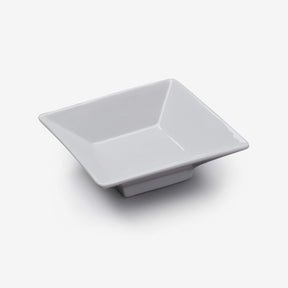 Porcelain Square Flared Bowl