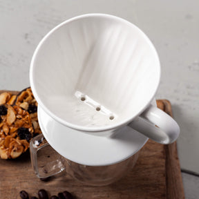 Porcelain Coffee Filter Cone