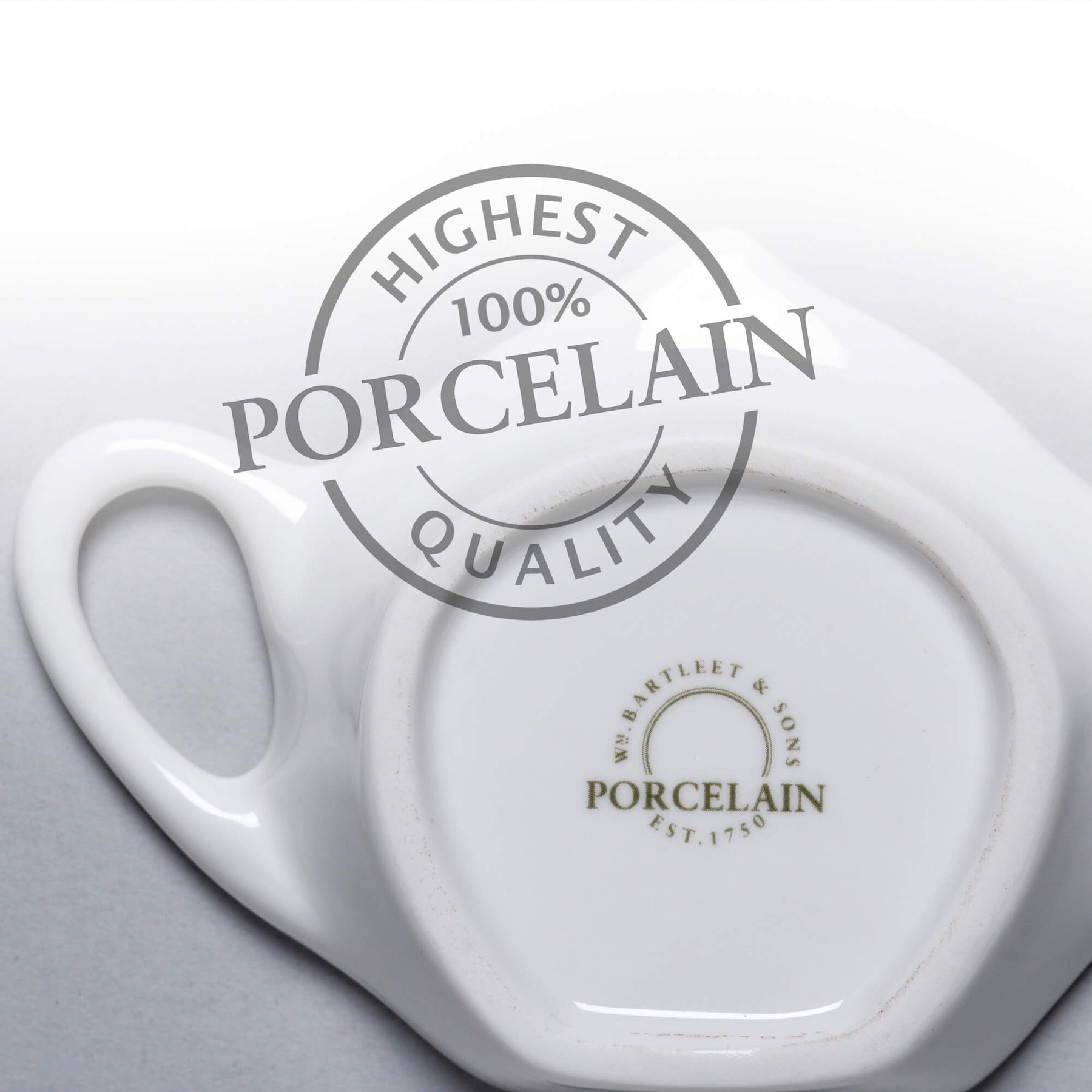Porcelain Teapot Shaped Tea Bag Tidy