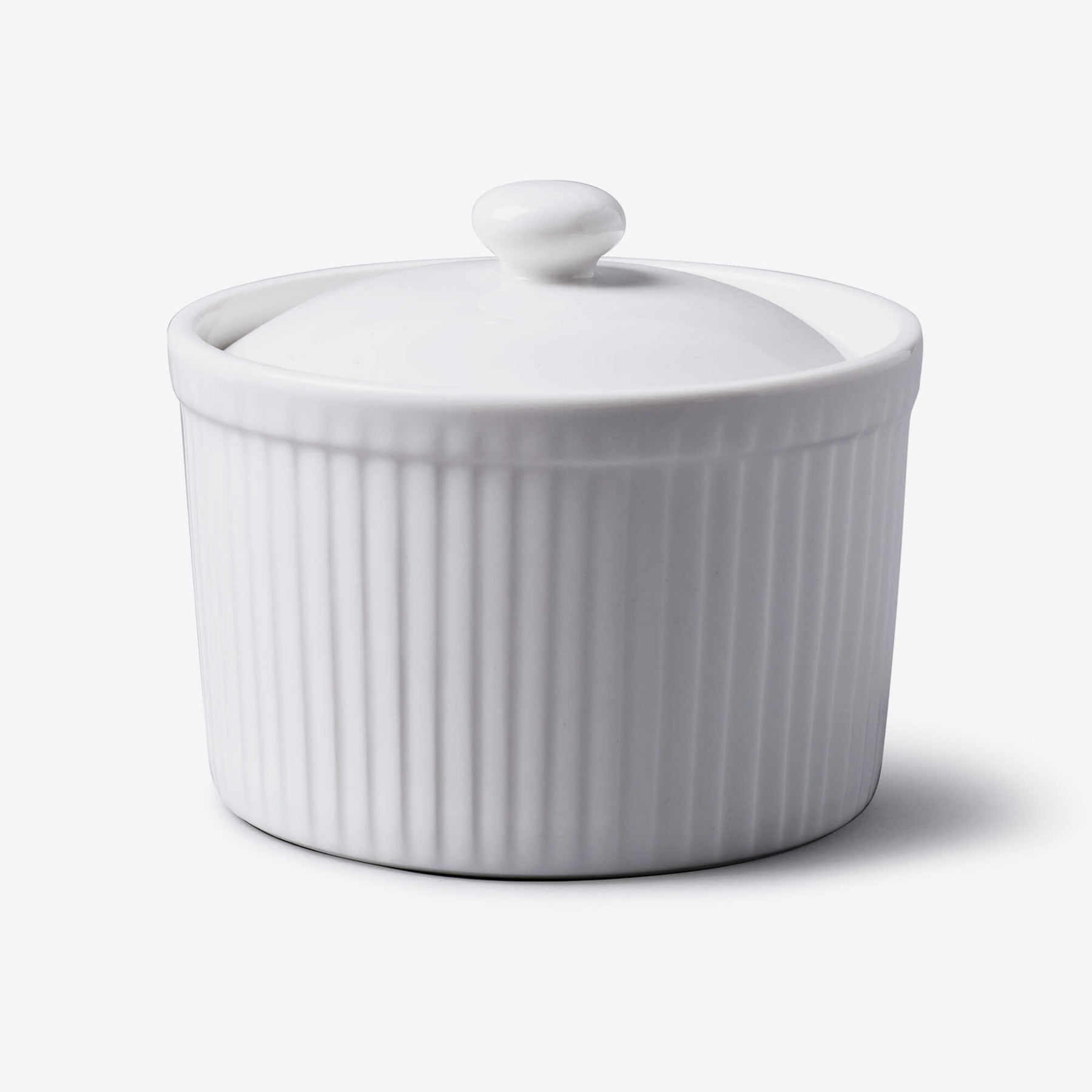 Porcelain Ramekin with Lid, Available in 2 Sizes