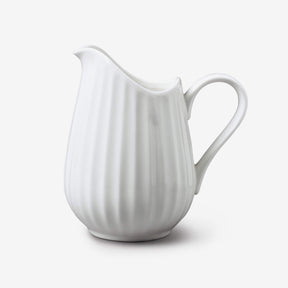 Porcelain Fluted Jug, Available in 3 Sizes