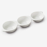 Porcelain 3 Part Serving Dish
