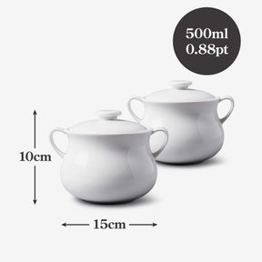 Porcelain Mini Casserole/Soup Bowl Sets