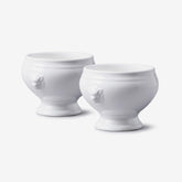 Porcelain Lion Head Soup Bowl Sets