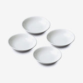 Porcelain Mini Round Bowl, Set of 4